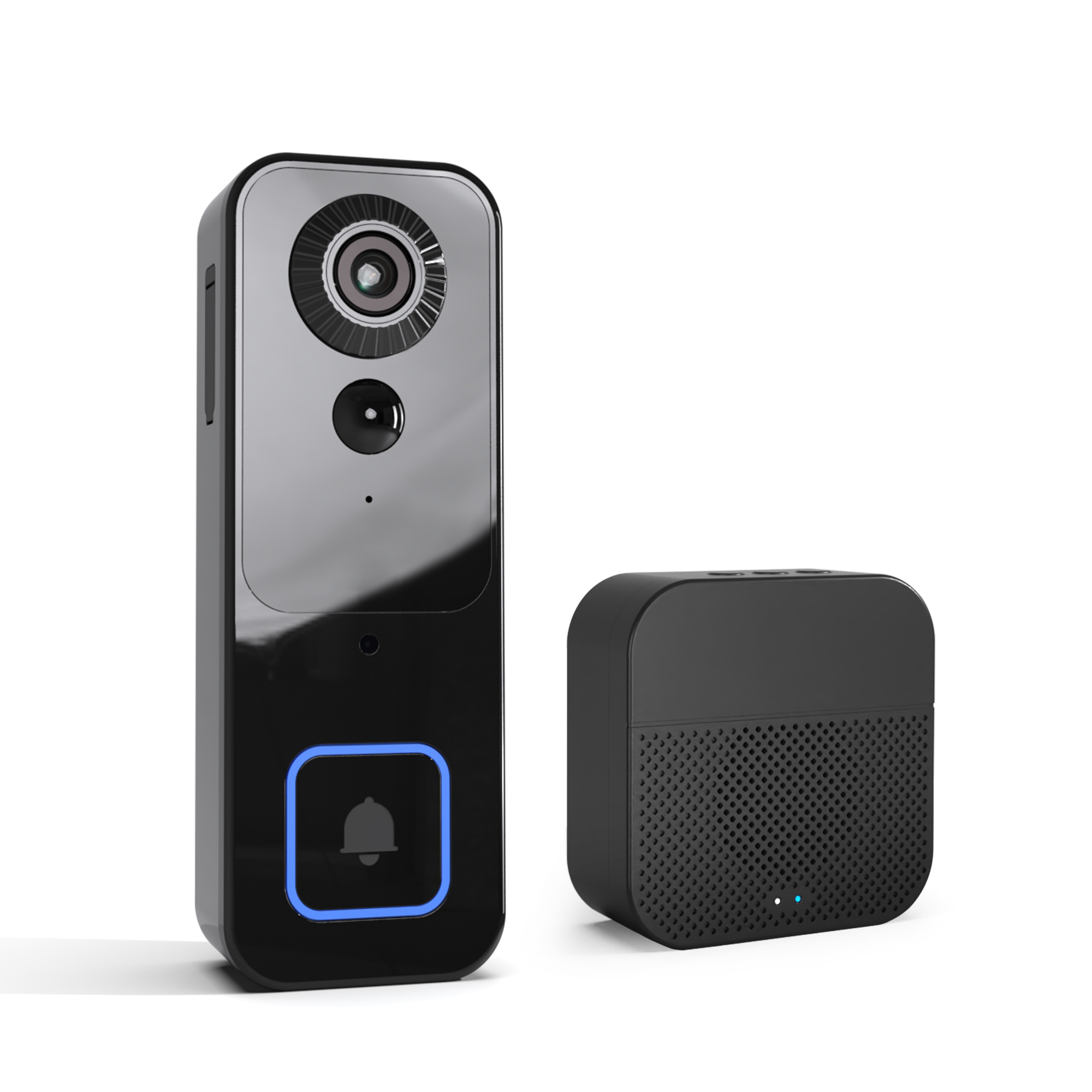 Battery-powered doorbell