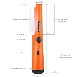 2022 Metal Detector di vendita caldo rilevatore d'oro GP Pointer pinpunting Metal Detector tenuto in mano - Product Image 3