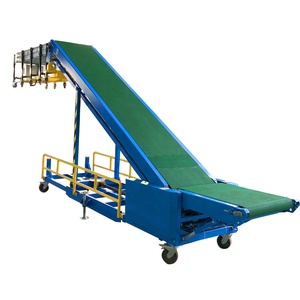 Sistema di trasporto verticale automatico inclinato della macchina di carico/scarico per la borsa del cartone che trasporta il camion del contenitore