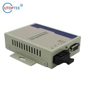 RS-232 DB9 to Dual ST Fiber Media Converter 2km 1310nm Multi-Mode Fiber <strong>Modem</strong> RS232 to Dual ST Converter for IP Network - Product Image 4