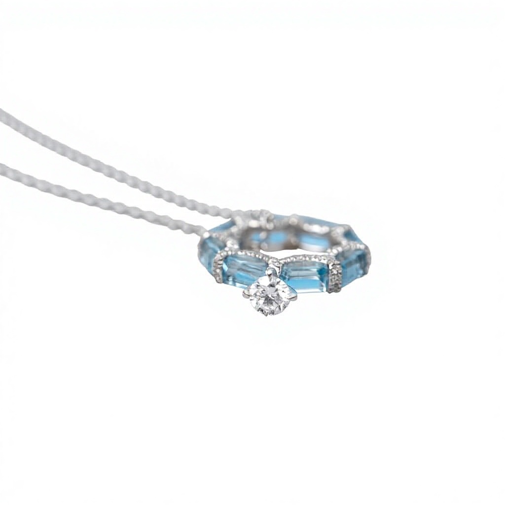 18K White Gold