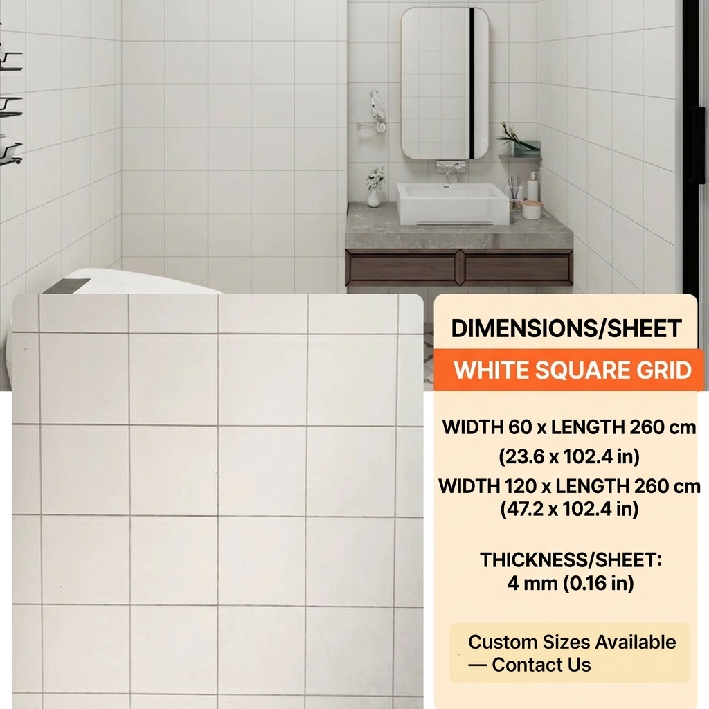 Spc stone-crystal wall panel-white square pattern-same style as
