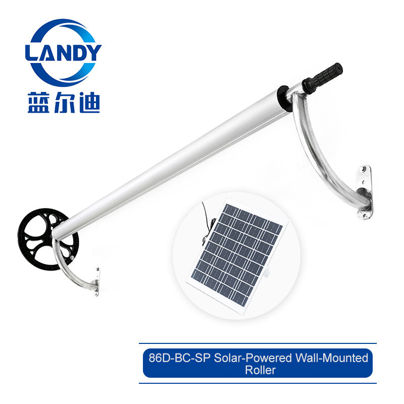 silver 86D-BC-SP 4.9m~6.45m Pool Cover Roller