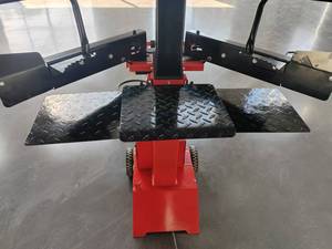 Robuster vertikaler Forst maschinen Effizienter Holz spalter mit schnellem Hydraulik system Brennholz verarbeitung