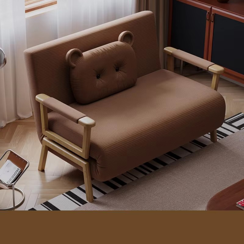 Éponge velours côtelé 100 marron
