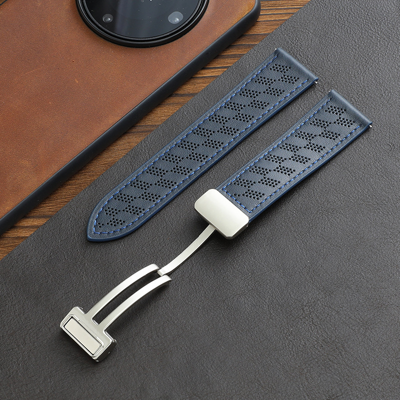 Midnight blue-star magnetic buckle