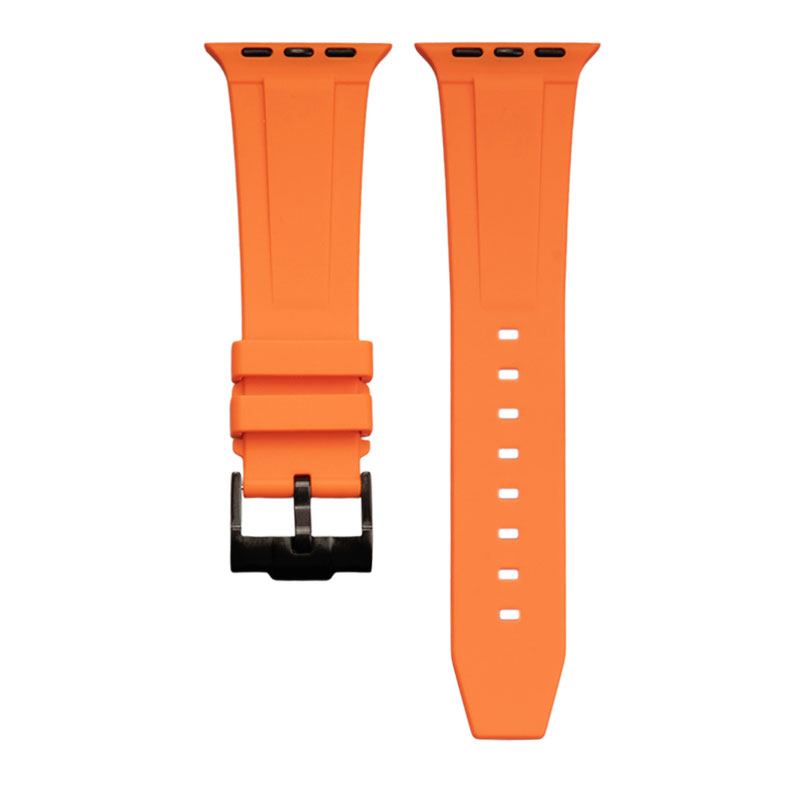 Boucle orange + noire