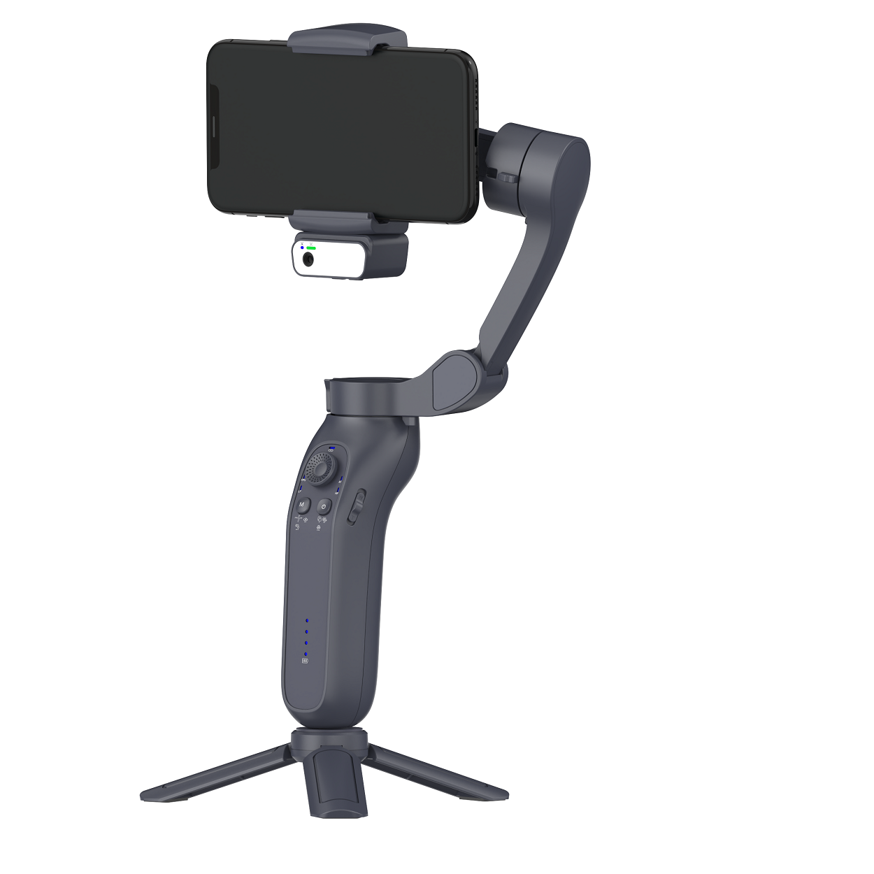 Black- AI tracker and gimbal