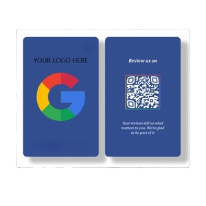 NFC Google İnceleme PVC kart TapFive RFID NTAG213 NTAG215 NTAG216 medya akıllı dijital kartvizit ödeme uygulaması ile - Product Image 1