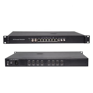 Modulador de codificador de canal HD de 16 puertos, modulador codificador de DVB-T, sistema de cabecera de TV Digital - Product Image 3