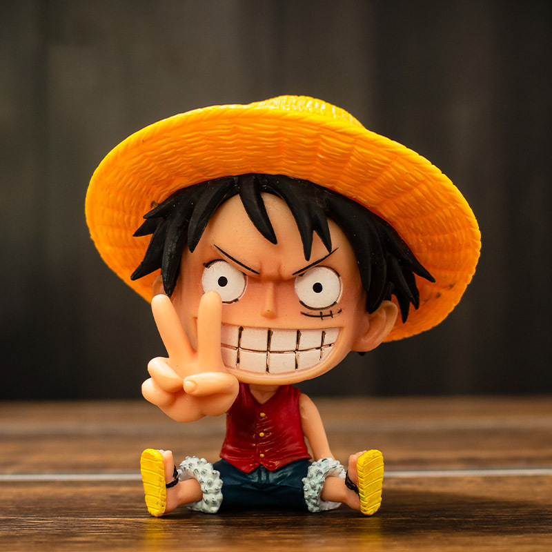 Gk sitting pose luffy-9cm
