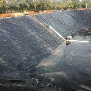 Madencilik endüstrisi için 2.0mm HDPE geomembranlar dış mekan kullanımı depolama alanı HDPE malzeme - Product Image 1