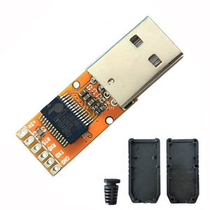 PL2303 USB RS232 Konverter PCB-Board-Adapter serielles Modul für CPU MCU SBC PLC Konsole Konfigurierungsprogramm Kabel - Product Image 1