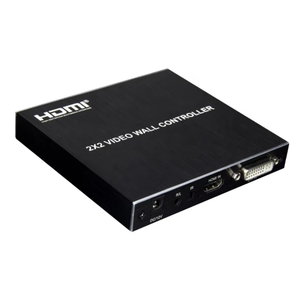 Controlador de pared de video empalmador económico 2x2 con función de cuatro imágenes de un minuto Entrada HDTV Pantalla a color de resolución de 1080p - Product Image 1