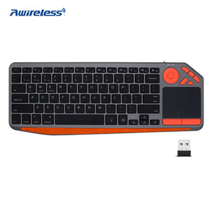 Bluetooth 2,4g Inalámbrico Táctil Teclado de modo dual Computadora Tableta Smart TV Teclado
