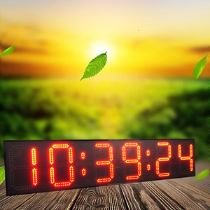 Goakgaan marchio di grandi dimensioni digitali NTP GPS orologio esterno a parete a LED schermo con un conto alla rovescia Timer DAP - Product Image 4