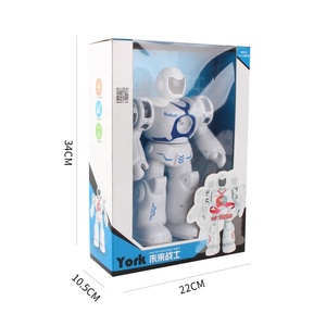 Battery Operated <strong>Robot</strong> with Cool Light for Kids Automatic Walking <strong>Robot</strong> Toy Waist Can Be <strong>Rotate</strong> 360 Degree - Product Image 6