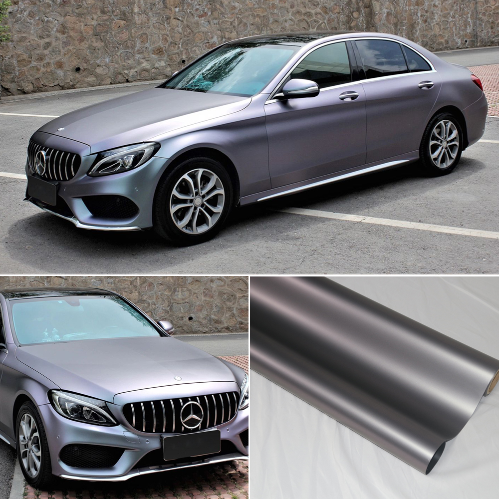 Matte Grey Purple