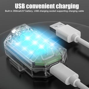 Car <strong>LED</strong> Anti-collision Warning Light Signal Light <strong>RC</strong> Drone with Strobe <strong>Lamp</strong> Remote Control 7 Colors Flash Turn Signal Indicator - Product Image 5