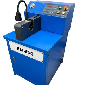 コンピュータ制御空調側送りホース圧着機KM-83C - Product Image 1
