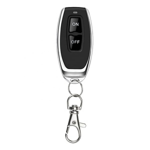 Universal 433 MHz Fernbedienung 2 Tasten Sender wasserdicht 1527 Lerncode Batterie inklusive - Product Image 1
