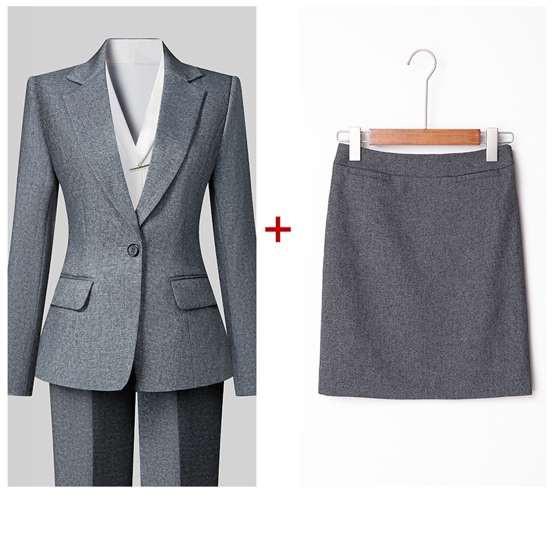 Gris (costume + jupe)