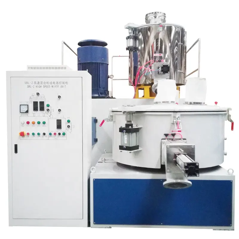 SRL 200/500 PVC reçine tozu yüksek hızlı sıcak ve soğuk karıştırma makinesi