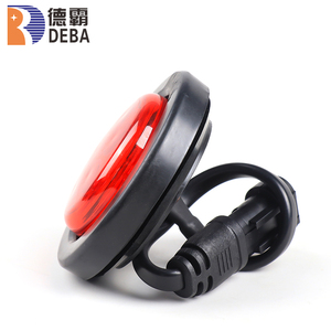 Deba CCC CQC ได้รับการรับรอง2นิ้วรอบ12V 24V 7ชิ้นโคมไฟ LED สีแดงสีขาวสำหรับรถบรรทุกรถพ่วงรถบรรทุกไฟ LED - Product Image 3
