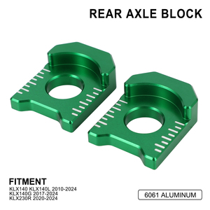 Jfg อุปกรณ์เสริมสำหรับแข่งมอเตอร์ไซค์บล็อกเพลาล้อหลังสำหรับ Klx140 Klx140L 2010-2024 Klx230r 2020-2024 - Product Image 2