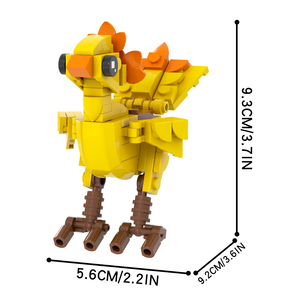 Moc1594 פנטזיה האחרונה צ 'וקו 88 לבנים תפקיד משחק דמות משחק דמות בדיונית חינוך בעלי חיים אבני חן צעצועים