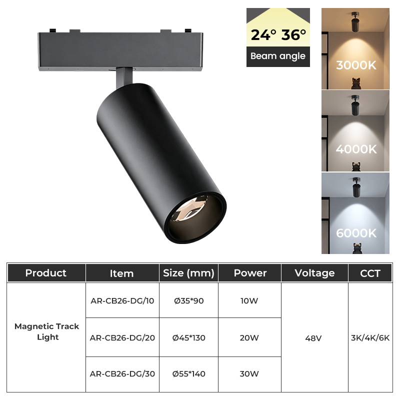 Luz de Pista Magnética