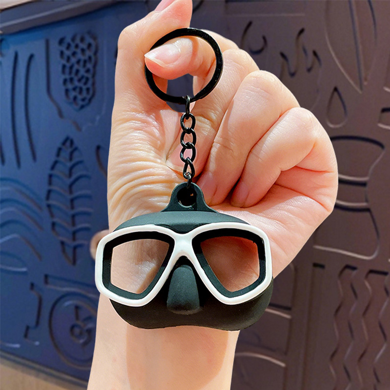 Summer Diving Suit Accessory - Cool Black and White Goggles