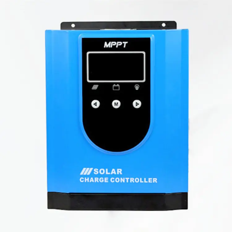 60a Smart Controller Mppt Dc Oplader Lcd Offgrid Solar Regulator Batterij Lithium Automatische Mppt Voertuig Acculader