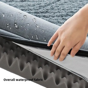 Benutzer definiertes personal isiertes Logo Wasserdichtes Sofa Hunde bett mit abnehmbarer wasch barer Abdeckung Großes Hunde bett mit ortho pä dischen Hunde betten - Product Image 3