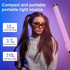 อุปกรณ์เสริมกล้องคุณภาพสูง PULUZ 135 LEDs ภาพมือถือติดแสงสีเต็มรูปแบบ RGB เติมแสง - Product Image 5