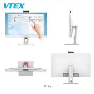 23.8 "iş hepsi bir PC Core I3 I5 I7 hızlı yayın Metal taban Dual Band WiFi BT oyun AIO masaüstü dokunmatik ekran bilgisayar - Product Image 6
