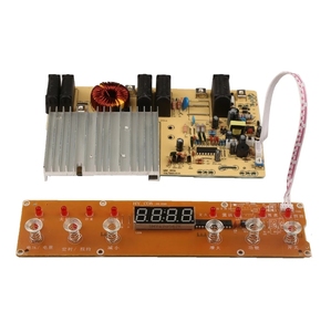 1500W 220V PCB感应加热控制面板电路板，带数字显示和电磁炉功能选项 - Product Image 1