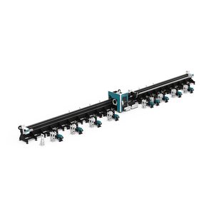 LXSHOW High Precision Aluminium Stainless Steel Pipe Four Chuck <strong>Auto</strong> <strong>Loading</strong> and <strong>Unloading</strong> Cutting <strong>Machine</strong> - Product Image 1