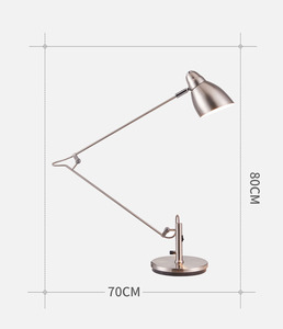 夹钳摆臂阅读台灯护眼台灯现代建筑师家用办公学习台灯 - Product Image 2
