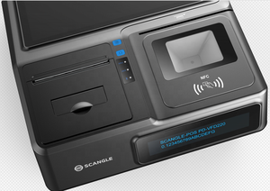 Di Windows 10.1 pollici capacitivo touch Screen del Terminale POS con 80 millimetri stampante termica Pos Sistema - Product Image 4