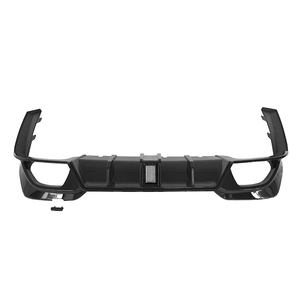 Competitive Style Rear Bumper Splitter Diffuser Spoiler Lip With <strong>Led</strong> Light for 3 Series G20 G28 2019+ - Product Image 1