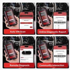THINKCAR Thinkdiag2 Bidirektion ales Diagnose tool für alle Systeme mit CAN-FD protokoll Auto-VIN-ECU-Codierung 15 + Reset-Funktionen - Product Image 6