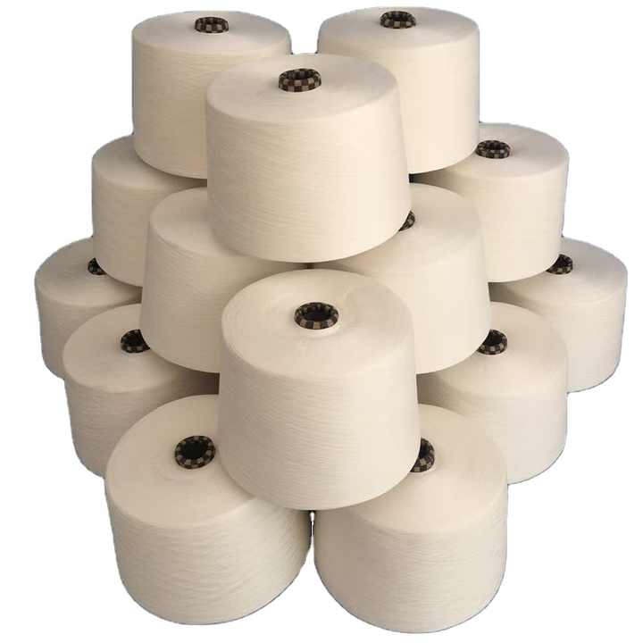 Gekamd Katoenen Garen Jaren '30 32 100% Gekamd Compact Katoengaren Voor Breien En Weven
