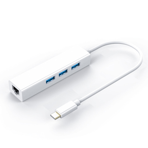 USB C集线器3.0互联网1000M LAN 4端口多分离器适配器，用于Macbook Pro 13 15 Air Pro PC电脑配件 - Product Image 2