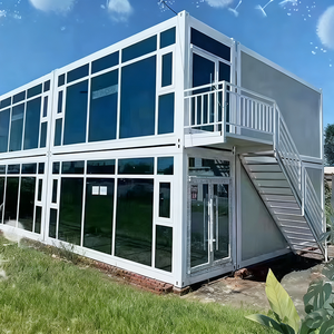 Sang Trọng Chi Phí Thấp Tùy Chỉnh Modular Thép Bên Bờ Biển Kỳ Nghỉ Biệt Thự Prefab Có Thể Tháo Rời Container Nhà Sân Hiên Cho Khách Sạn Căn Hộ Sử Dụng - Product Image 3
