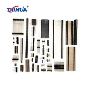 Custom 1.0mm 2.0mm 2.54mm Female <strong>Header</strong> Pin <strong>Header</strong> Male Right Angle Type <strong>Connectors</strong> - Product Image 4