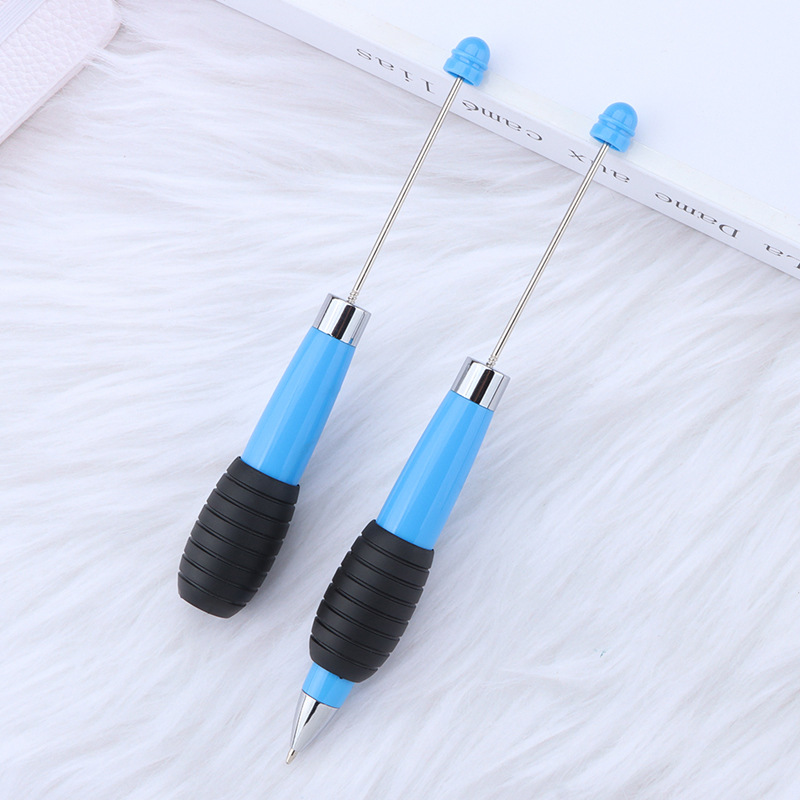 66-sapphire blue-black bullet-type ballpoint pen 10mm