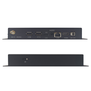 4K цифровое оборудование для управления вывесками сеть RK3288 / RK3399 CMS Облачное программное обеспечение металлический корпус рекламный медиаплеер - Product Image 2
