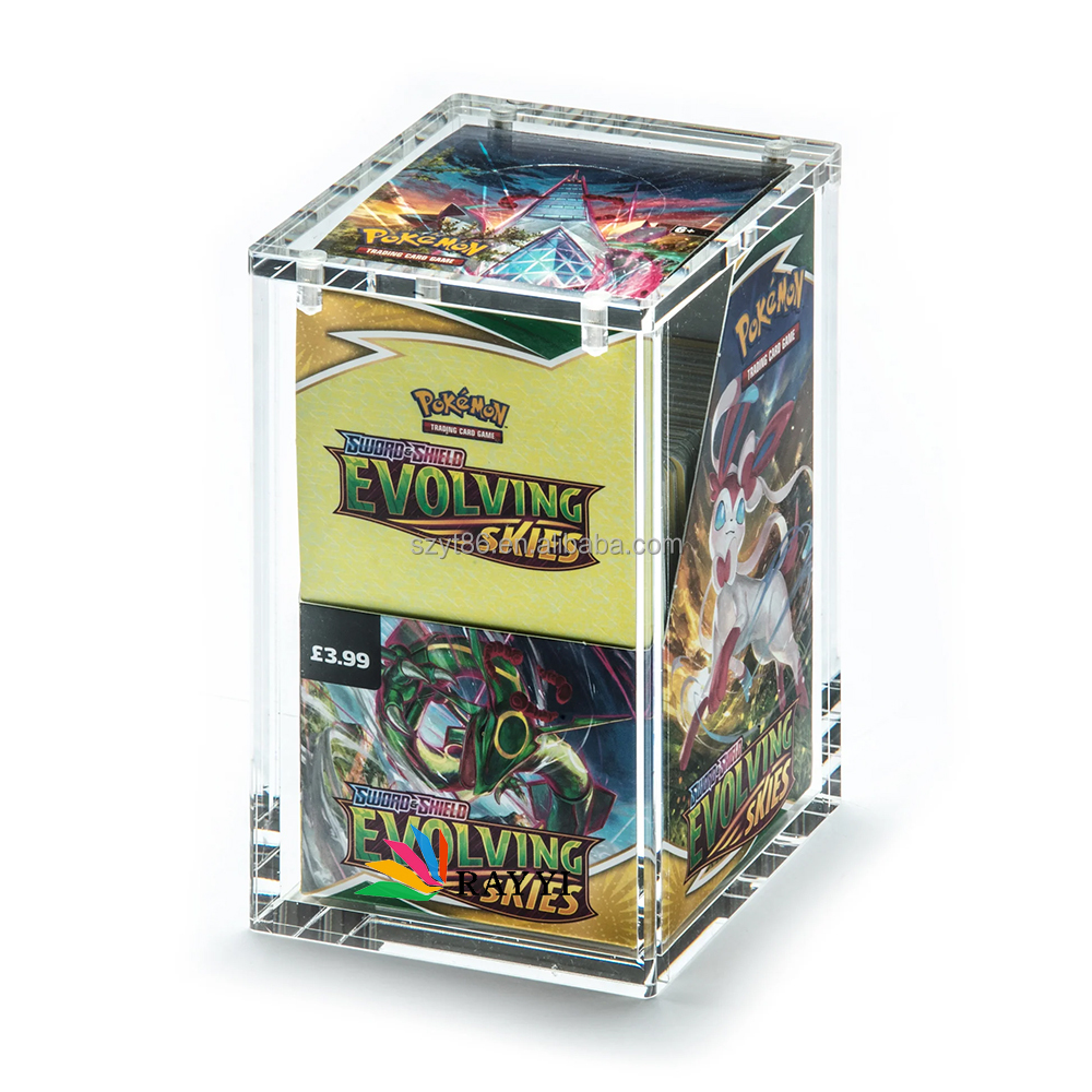 Boîte de 18 boîtes de boosters - Étui en acrylique