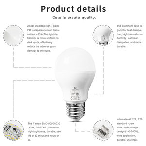 Gledopto Tuya Pro Compatible with Zigbee 3.0 and 2.4G <strong>LED</strong> Aluminum E27 E26 <strong>6W</strong> RGB+CCT Bulb
